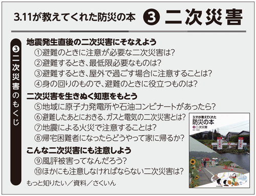 3.11が教えてくれた防災の本③二次災害